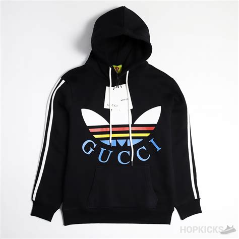 hoodie gucci black|adidas Gucci hoodie black.